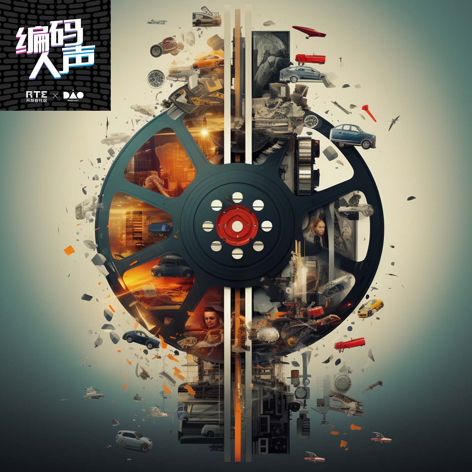 cover of episode 编码人声：从黑白电视到《孤注一掷》，聊聊冰山下的高清技术