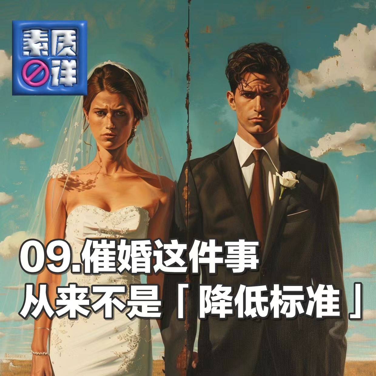 cover of episode 09.催婚这件事，从来不是「降低标准」