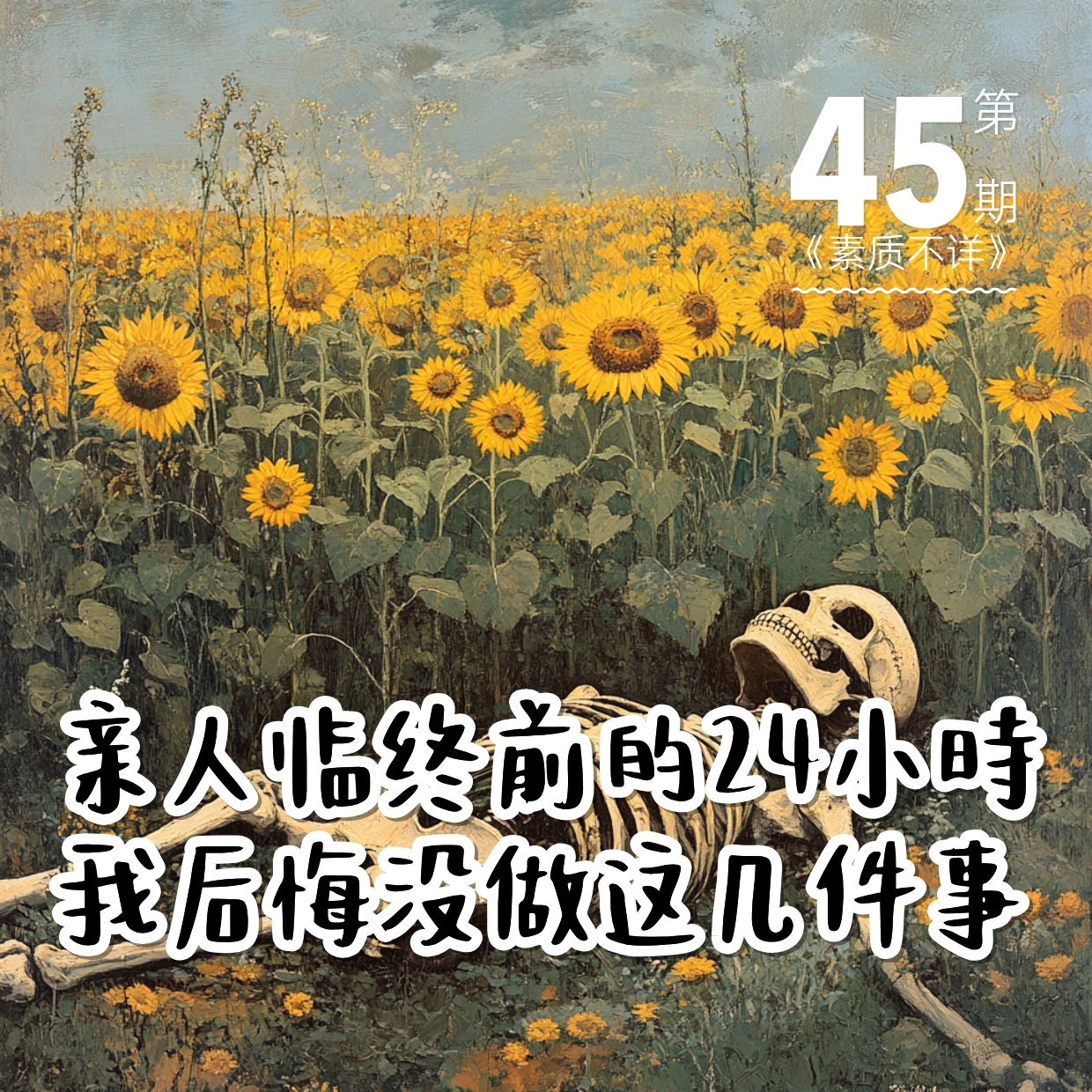 cover of episode 45. 清明祭 | 亲人临终前的24小时，我后悔没做这几件事